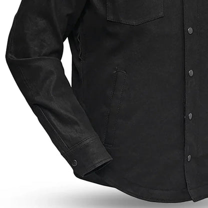First Manufacturing Company Equalizer Men's Motorcycle Denim Shirt
