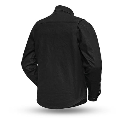 First Manufacturing Company Equalizer Men's Motorcycle Denim Shirt