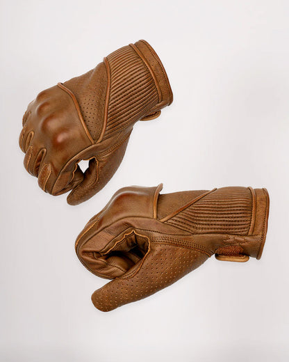 Goldtop Motorcycle Outfitters Silk Lined Viceroy Motorcycle Gloves- Men's