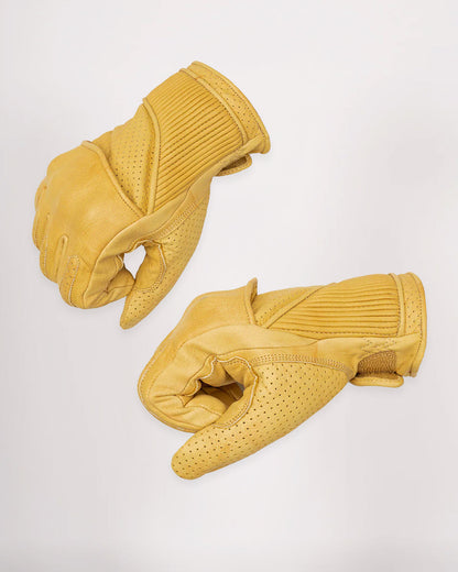 Goldtop Motorcycle Outfitters Silk Lined Viceroy Motorcycle Gloves- Men's