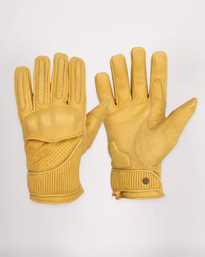 Goldtop Motorcycle Outfitters Silk Lined Viceroy Motorcycle Gloves- Men's