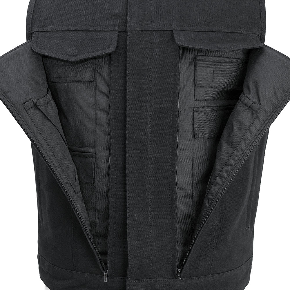 First Manufacturing Company Highland V2 Men's Motorcycle Canvas Vest