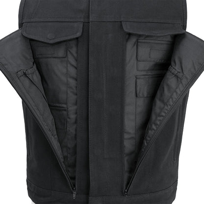 First Manufacturing Company Highland V2 Men's Motorcycle Canvas Vest