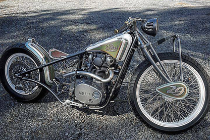 Voodoo Vintage Fabrication MK25 Motorcycle Hardtail for 1971-1982 Yamaha XS650 Boardtrack