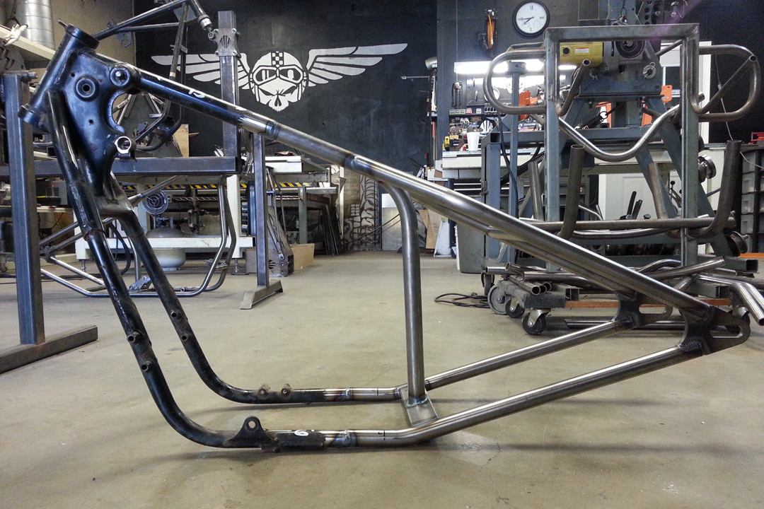 Voodoo Vintage Fabrication MK32 Motorcycle Hardtail for 1977-1986 Suzuki GS550