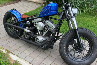 Voodoo Vintage Fabrication MK50 Motorcycle Hardtail for 1970-1985 Harley Davidson Shovelhead