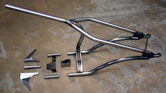 Voodoo Vintage Fabrication MK78 Motorcycle Hardtail for 1976-1989 Kawasaki KZ1000 Boardtrack
