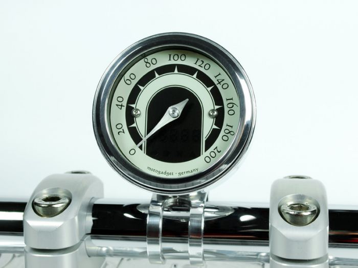 Motogadget Motoscope Tiny Motorcycle Speedometer Bracket for 7/8" Bars