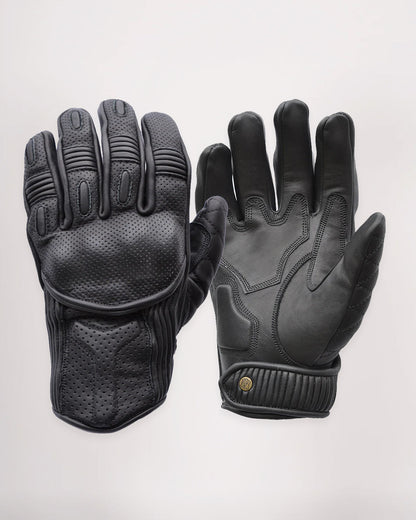 Goldtop Motorcycle Outfitters Silk Lined Predator Motorcycle Gloves- Men's