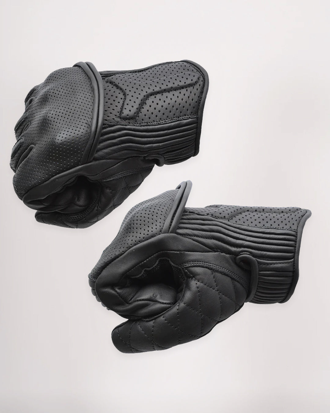 Goldtop Motorcycle Outfitters Silk Lined Predator Motorcycle Gloves- Men's