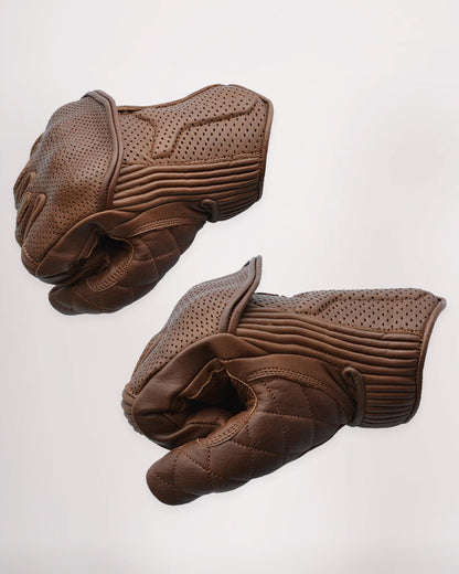 Goldtop Motorcycle Outfitters Silk Lined Predator Motorcycle Gloves- Men's