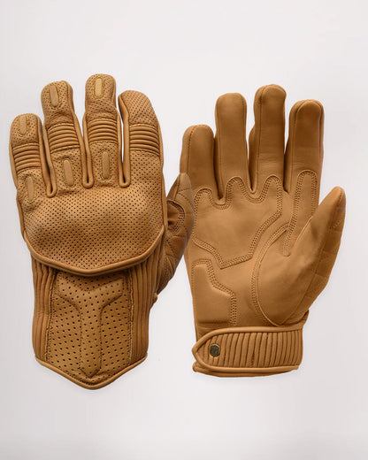 Goldtop Motorcycle Outfitters Silk Lined Predator Motorcycle Gloves- Men's