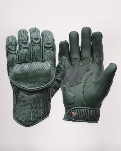 Goldtop Motorcycle Outfitters Silk Lined Predator Motorcycle Gloves- Men's