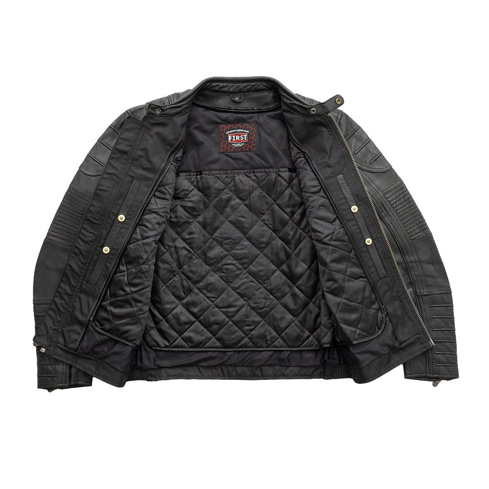 First Manufacturing Company Raptor Men's Motorcycle Leather Jacket