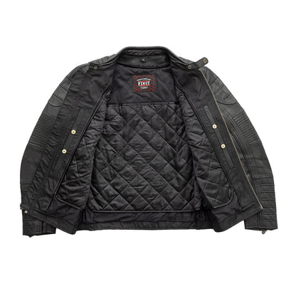 First Manufacturing Company Raptor Men's Motorcycle Leather Jacket