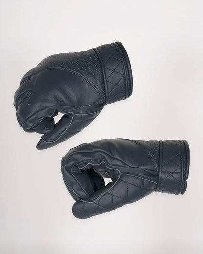 Goldtop Motorcycle Outfitters Short Cuff Bobber Motorcycle Gloves- Men's