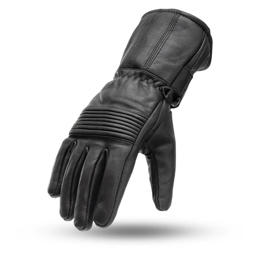 First Manufacturing Company Throttle Gauntlet Men's Motorcycle Gloves