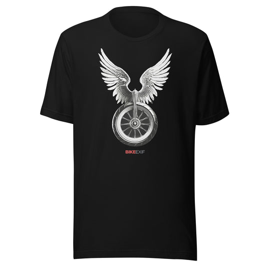 Bike EXIF Take Flight Motorcycle T-Shirt Unisex