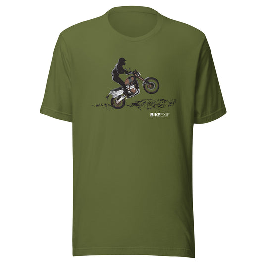 Bike EXIF Sand Sweeper T-shirt