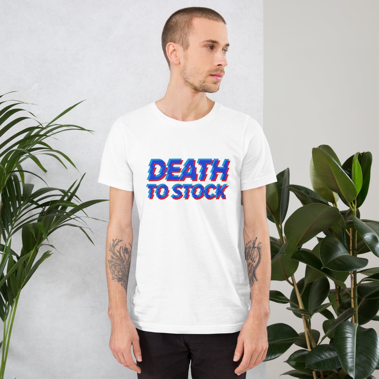 Bike EXIF Death to Stock Short Sleeve Motorcycle T-Shirt Unisex