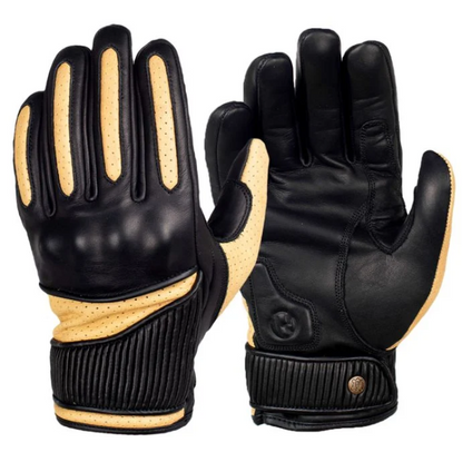 Goldtop Motorcycle Outfitters Silk Lined Viceroy Motorcycle Gloves- Men's